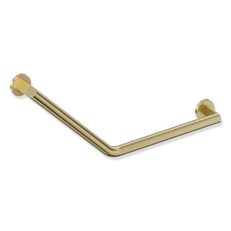 HEWI Metallics 'L' Shaped Support Rail - Brushed Brass